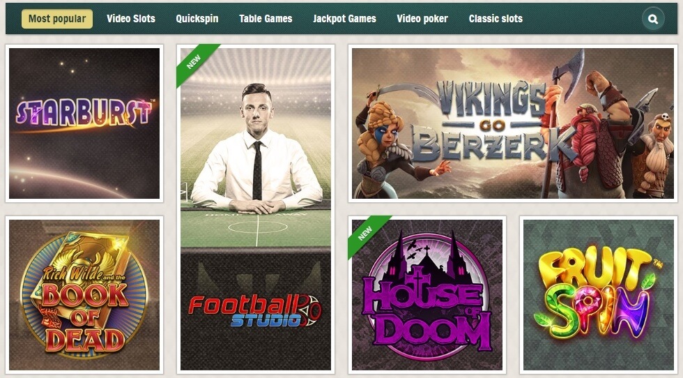 Cherry Casino Das Spielangebot